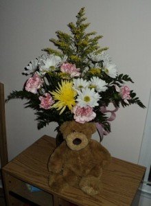 2011-04-18 - Flowers, Vase, and Teddy