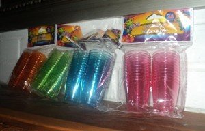 2012-08-08 - Plastic Shot Glasses