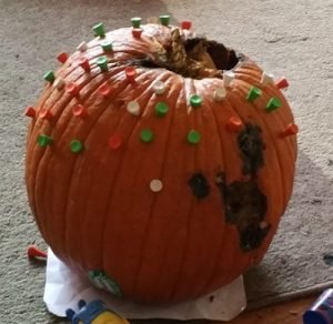 2017-11-13 - Golf Tees & Pumpkin