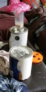 2018-08-18 - Smoothie & Paint Cans