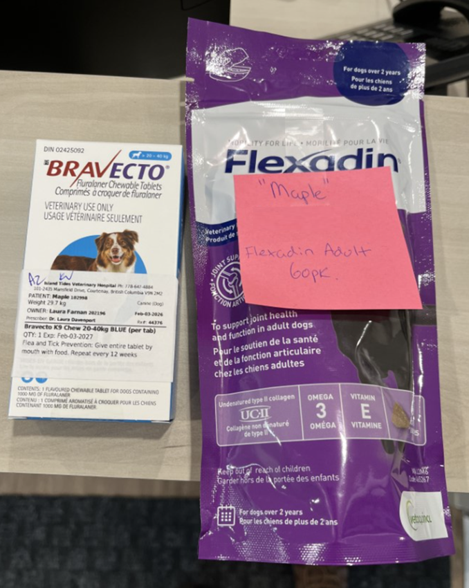 2026-02-09 - Maple's Vet Meds